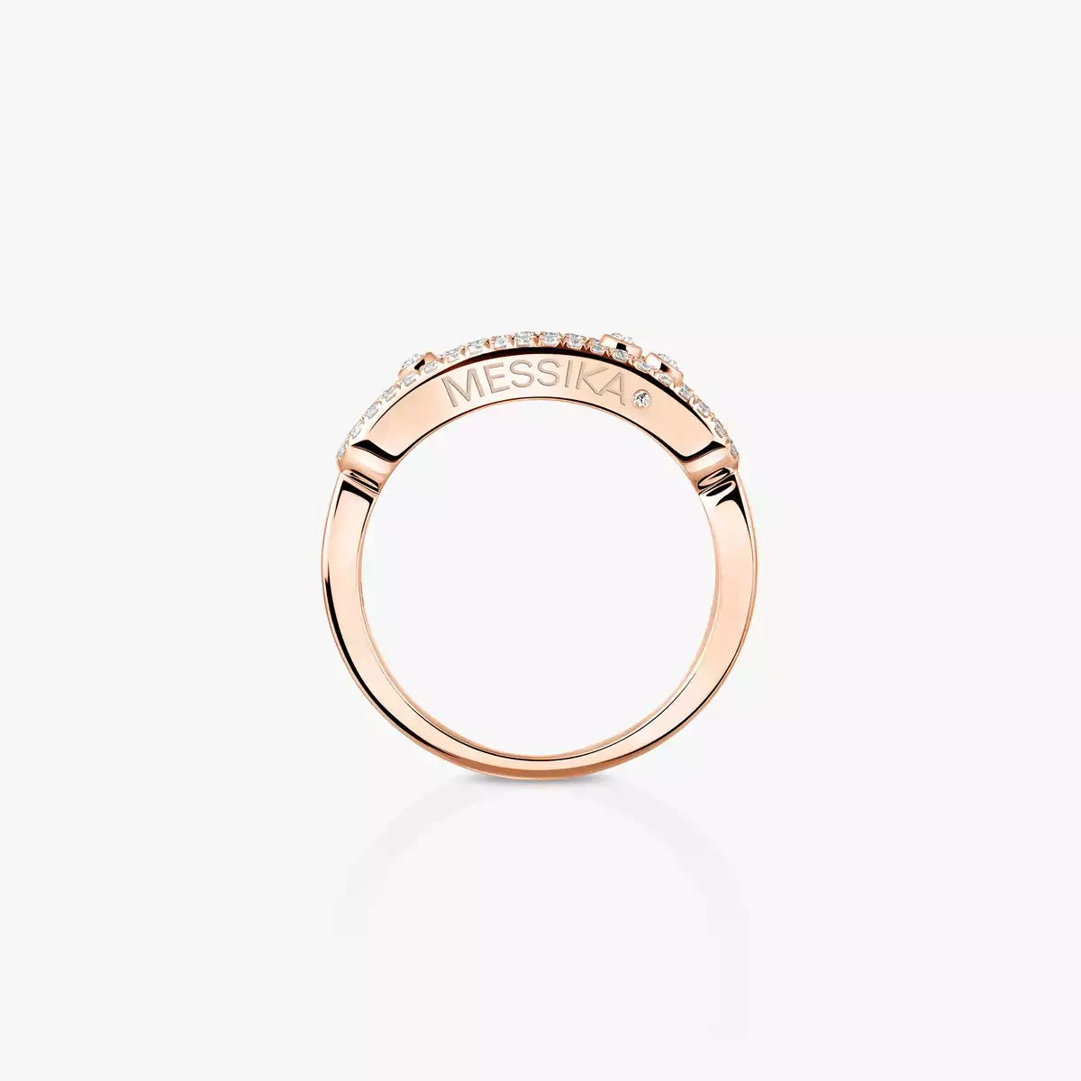 [Max Jewelry] Baby Move Gold Diamond Pave_ Ring