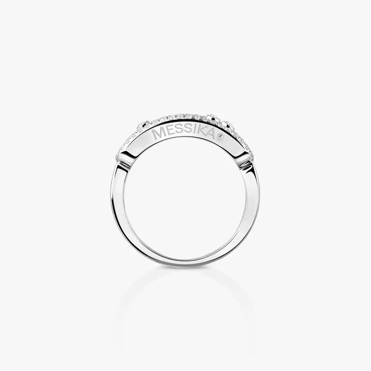 [Max Jewelry] Baby Move Gold Diamond Pave_ Ring