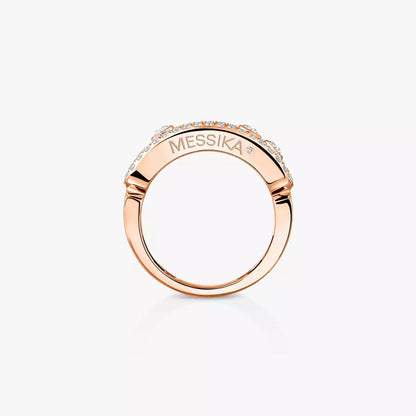 [Lumi Jewels] Move Gold Diamond Pave_ Ring