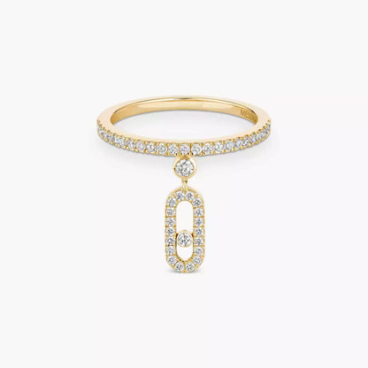[Max Jewelry] Move Uno Diamond Ring