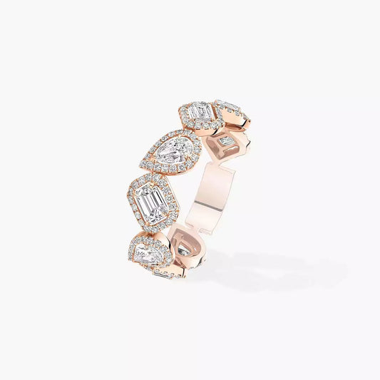 [Lumi Jewels] Diamond Wedding Ring My Twin
