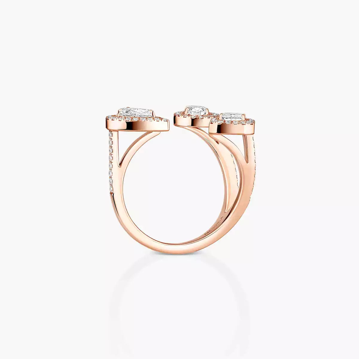 [Lumi Jewels]  Diamond Ring 0,25ct My Twin Trilogy