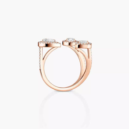 [Lumi Jewels]  Diamond Ring 0,25ct My Twin Trilogy