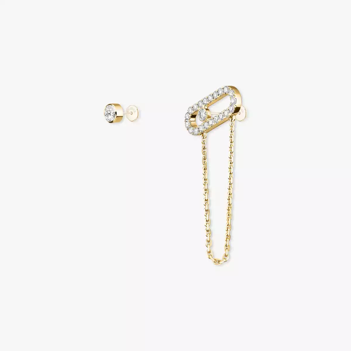 [Lumi Jewels]Move Uno Diamond Earrings
