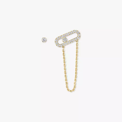 [Lumi Jewels]Move Uno Diamond Earrings