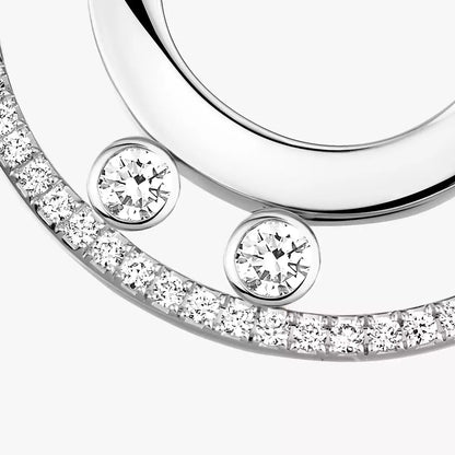 [Max Jewelry] Move Romane Small Diamond Hoop Earrings