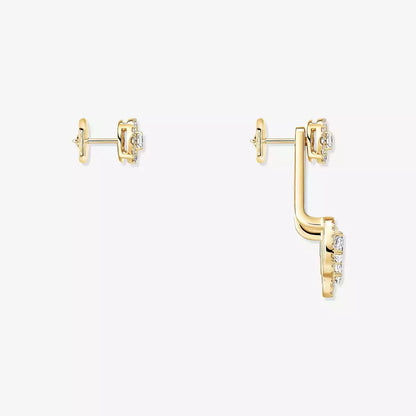 [Lumi Jewels] My Twin Trio  Diamond Earrings