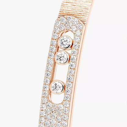 [Lumi Jewels]Move Noa Cisel¨¦ half pav¨¦ bangle