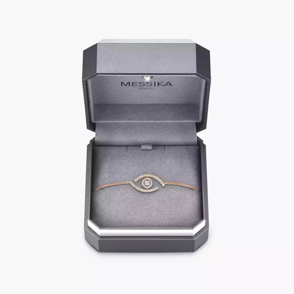 [Lumi Jewels]Lucky Eye Pave-Set Diamond Bracelet