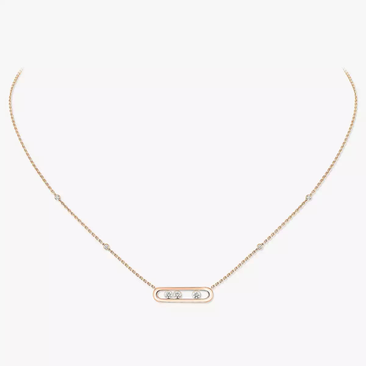 [Lumi Jewels] Baby Move Gold Diamond Necklace