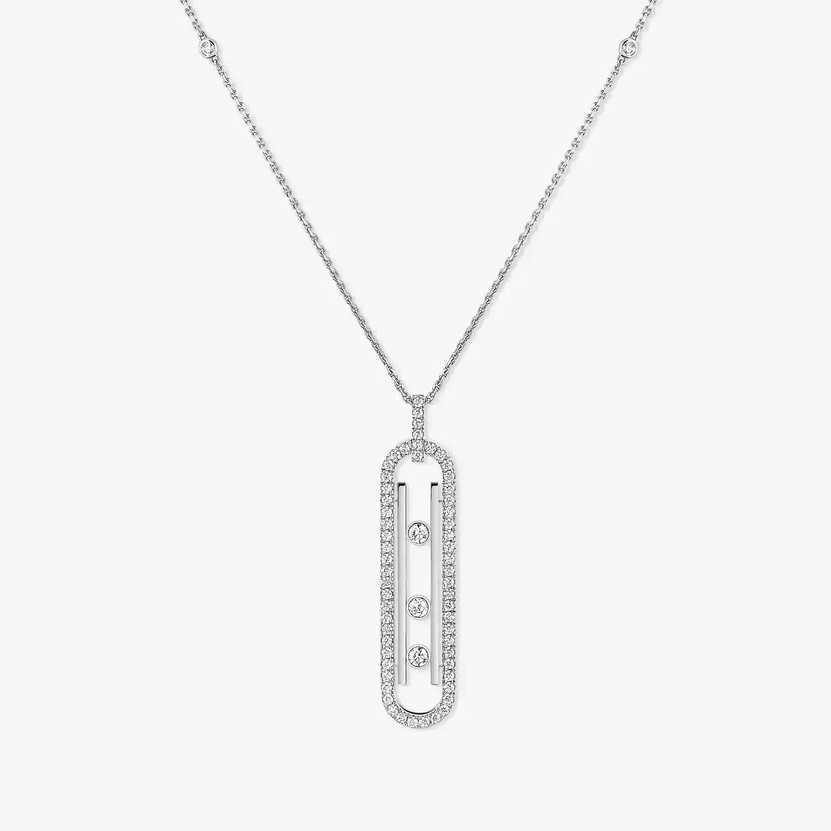 [Max Jewelry]Diamond Necklace Move 10Th