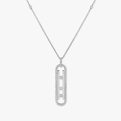 [Max Jewelry]Diamond Necklace Move 10Th