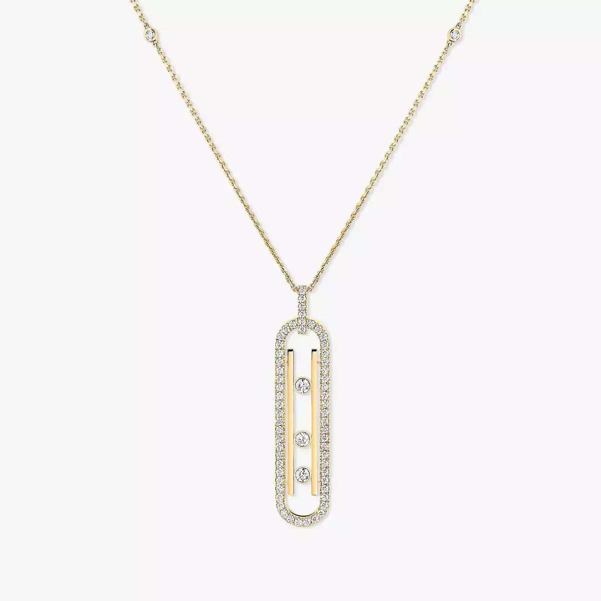 [Max Jewelry]Diamond Necklace Move 10Th