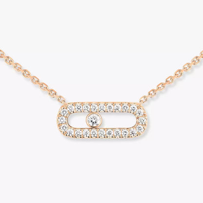 [Lumi Jewels]Diamond Necklace Move Uno