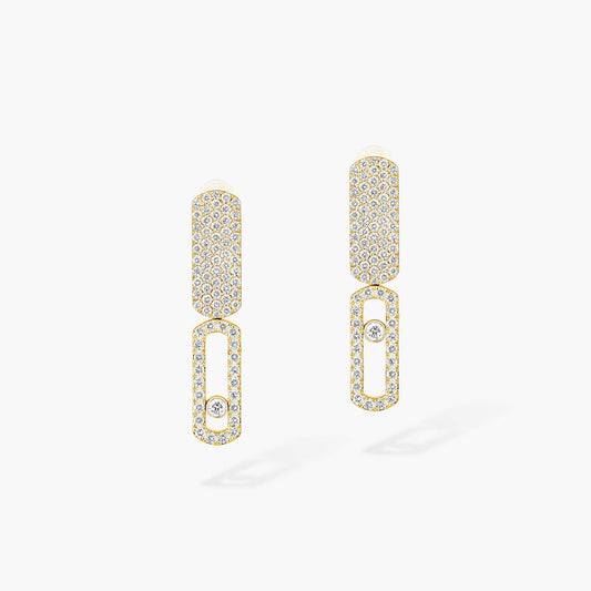[Lumi Jewels]Imperial Move SM Diamond Earrings