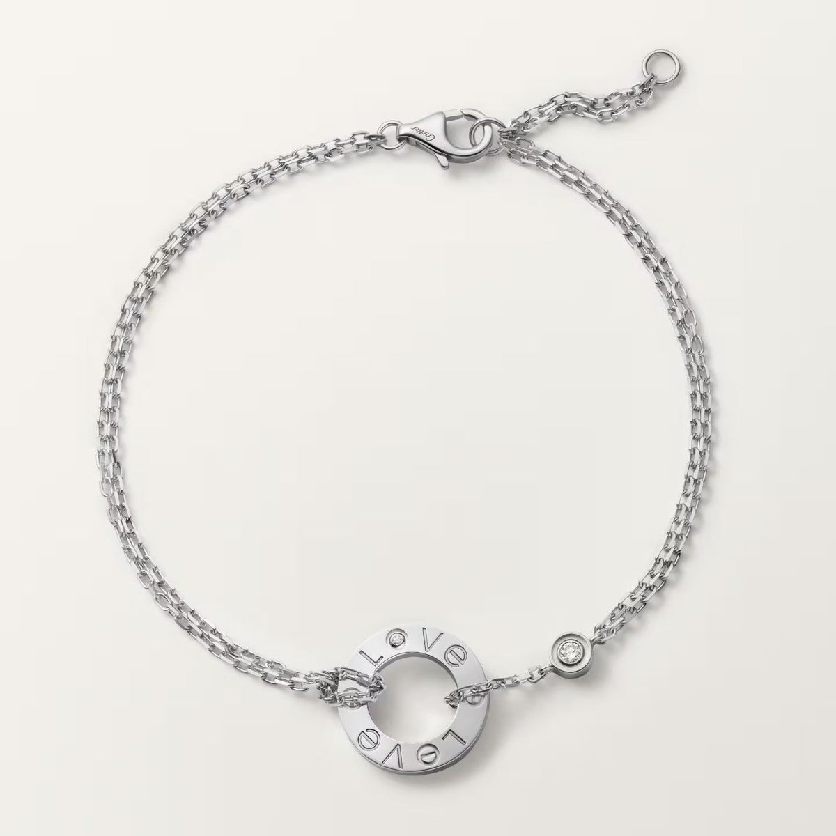 [Lumi Jewelry]LOVE BRACELET 2 DIAMOND