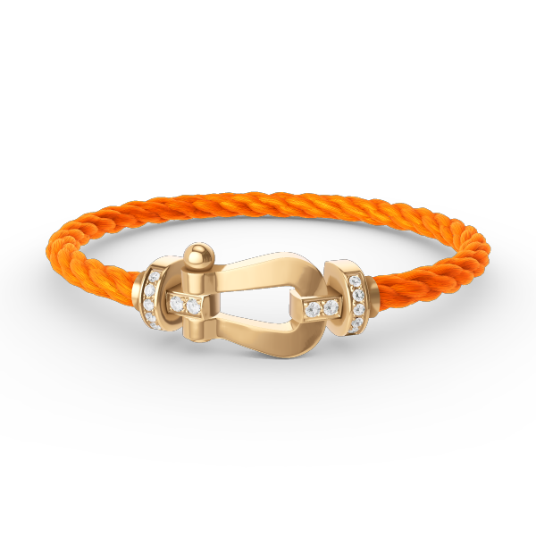 [Lumi Jewels]BRACELET GRAND FER À CHEVAL SEMI-DIAMANT OR
