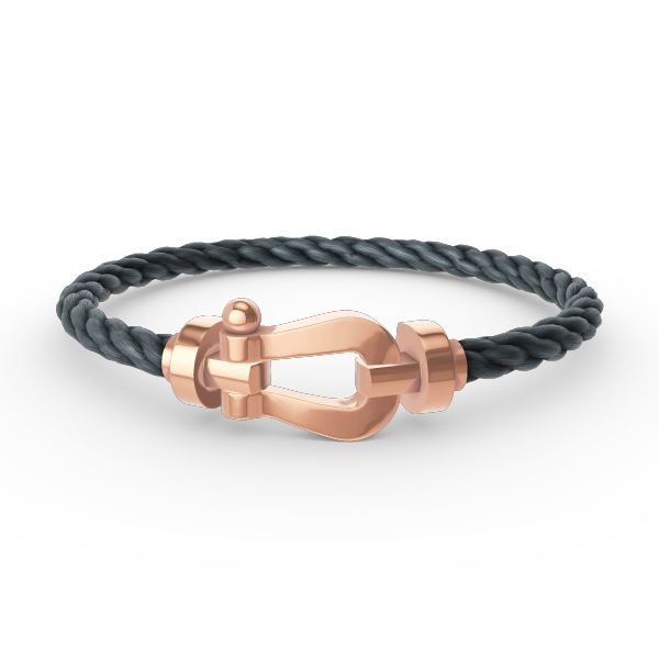 [Lumi Jewels]FORCE GRAND BRACELET FER À CHEVAL SANS DIAMANT OR ROSE