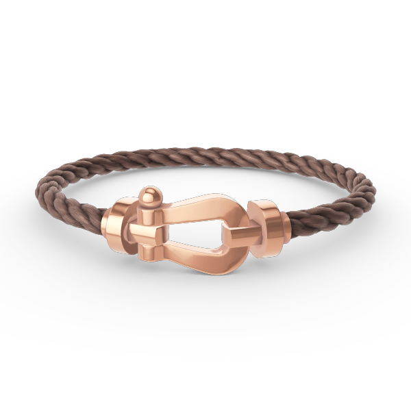 [Lumi Jewels]FORCE GRAND BRACELET FER À CHEVAL SANS DIAMANT OR ROSE