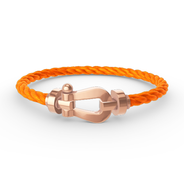[Lumi Jewels]FORCE GRAND BRACELET FER À CHEVAL SANS DIAMANT OR ROSE