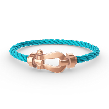 [Lumi Jewels]FORCE GRAND BRACELET FER À CHEVAL SANS DIAMANT OR ROSE