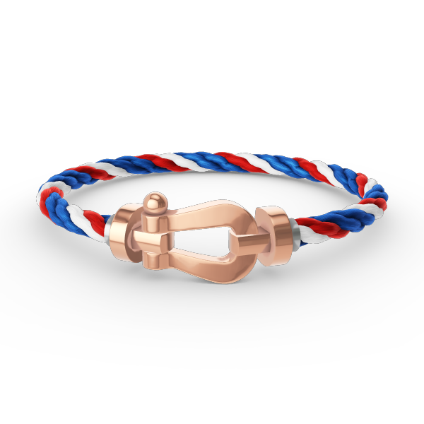 [Lumi Jewels]FORCE GRAND BRACELET FER À CHEVAL SANS DIAMANT OR ROSE