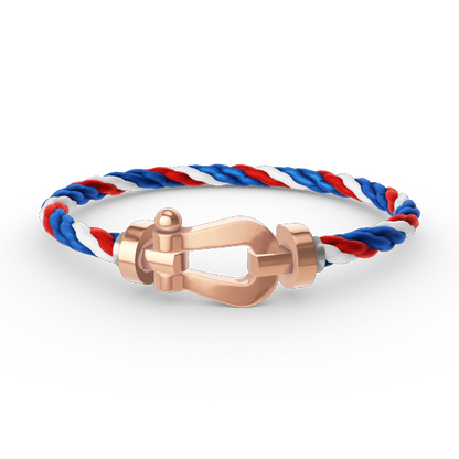 [Lumi Jewels]FORCE GRAND BRACELET FER À CHEVAL SANS DIAMANT OR ROSE