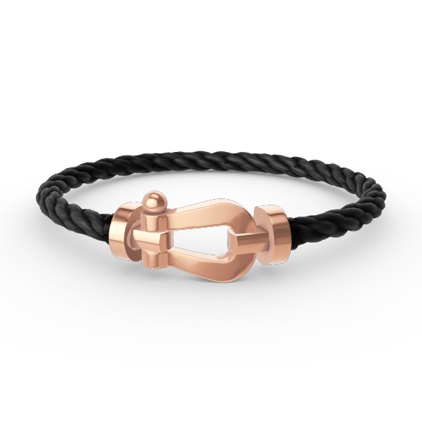 [Lumi Jewels]FORCE GRAND BRACELET FER À CHEVAL SANS DIAMANT OR ROSE