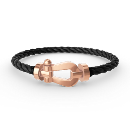 [Lumi Jewels]FORCE GRAND BRACELET FER À CHEVAL SANS DIAMANT OR ROSE