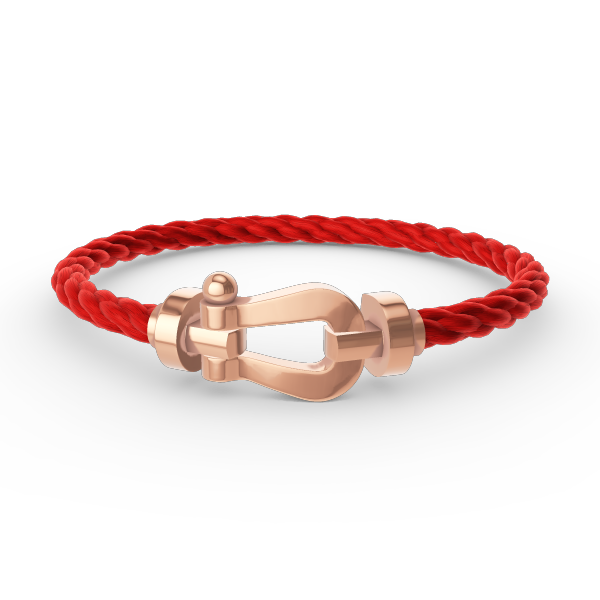 [Lumi Jewels]FORCE GRAND BRACELET FER À CHEVAL SANS DIAMANT OR ROSE