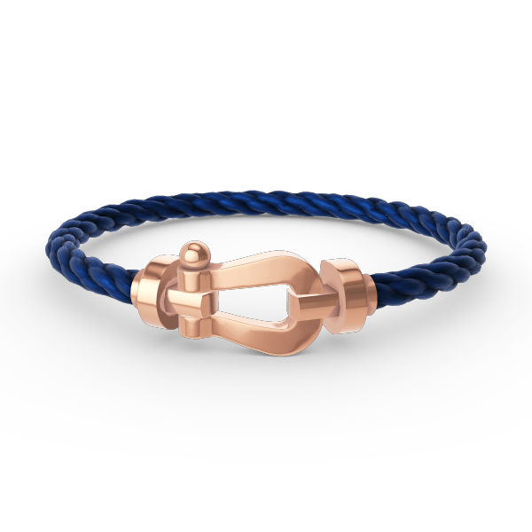 [Lumi Jewels]FORCE GRAND BRACELET FER À CHEVAL SANS DIAMANT OR ROSE