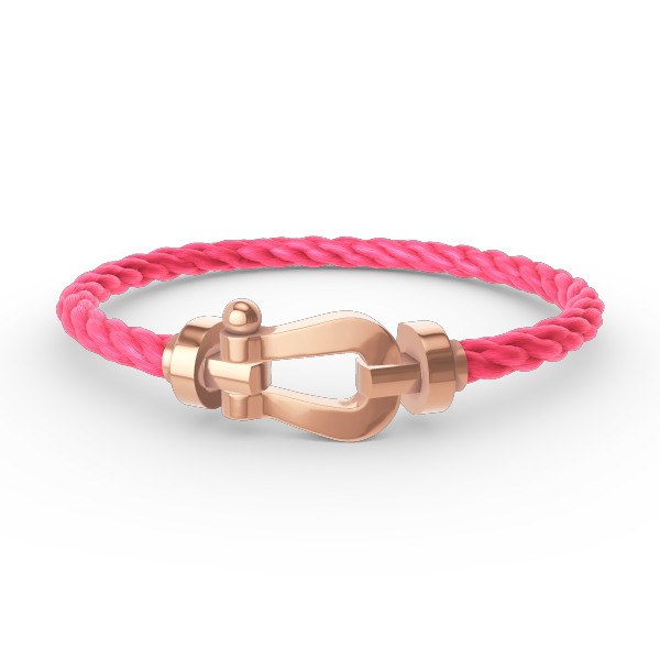 [Lumi Jewels]FORCE GRAND BRACELET FER À CHEVAL SANS DIAMANT OR ROSE