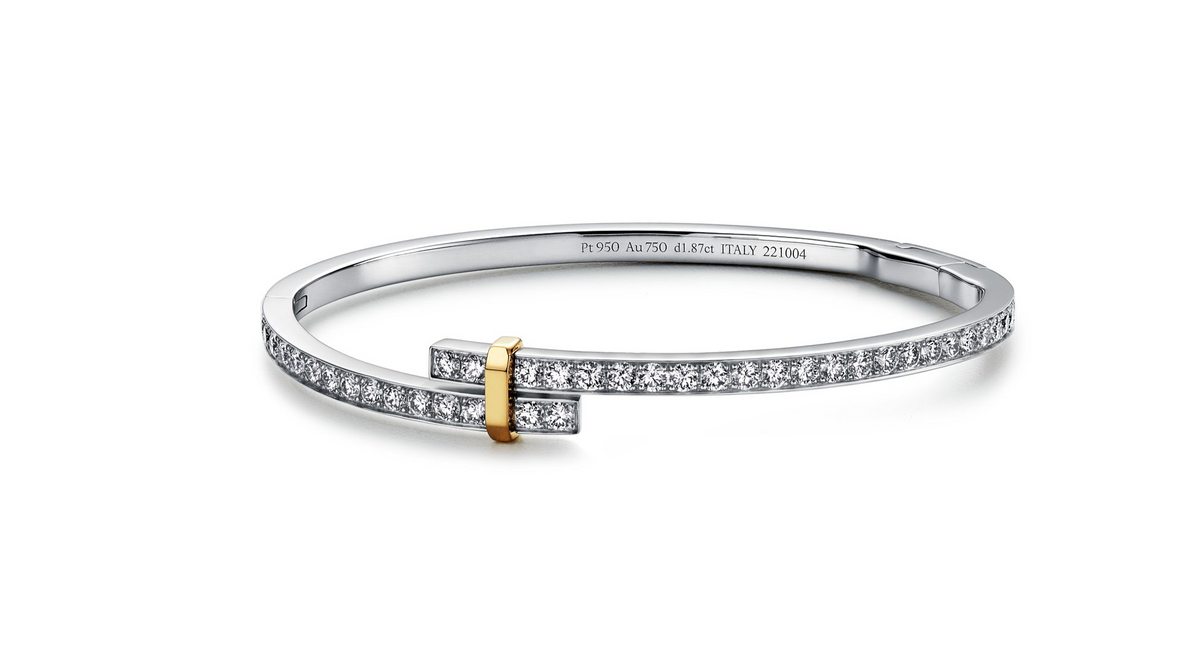 [Lumi Jewelry]EDGE DIAMOND GOLD SILVER BRACELET