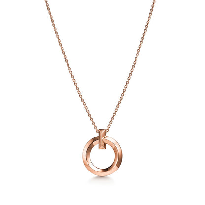 [Lumi Jewelry]T1 CIRCLE MEDIUM NECKLACE