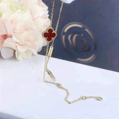 [Lumi Jewels]BRACELET CLOCHETTE FLEUR UNIQUE CORNALINE
