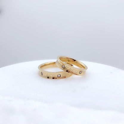[Lumi Jewelry]DOUBLE DIAMOND RING