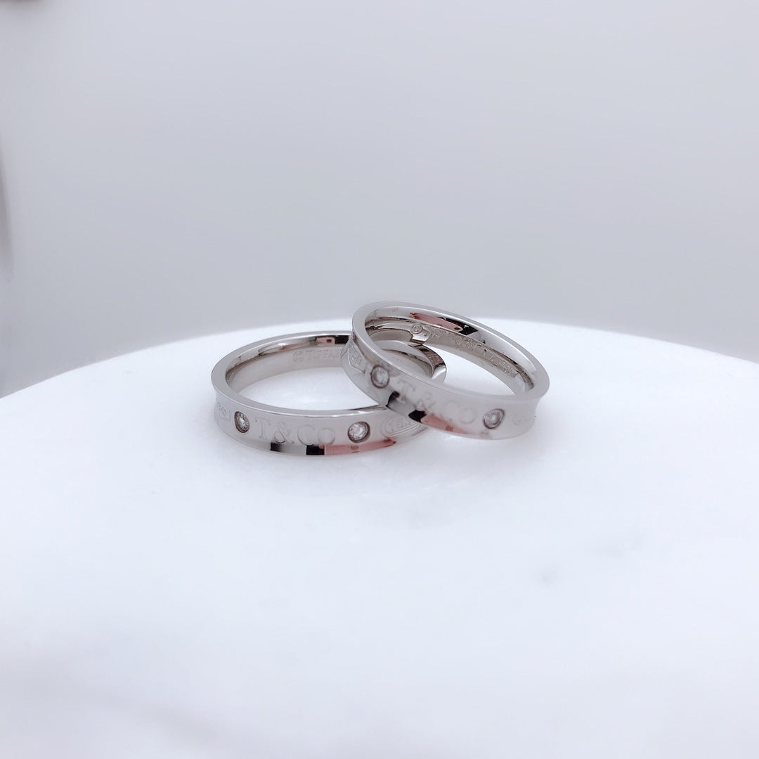 [Lumi Jewelry]DOUBLE DIAMOND RING