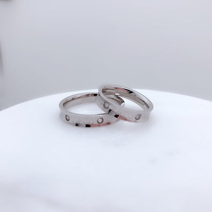 [Lumi Jewelry]DOUBLE DIAMOND RING