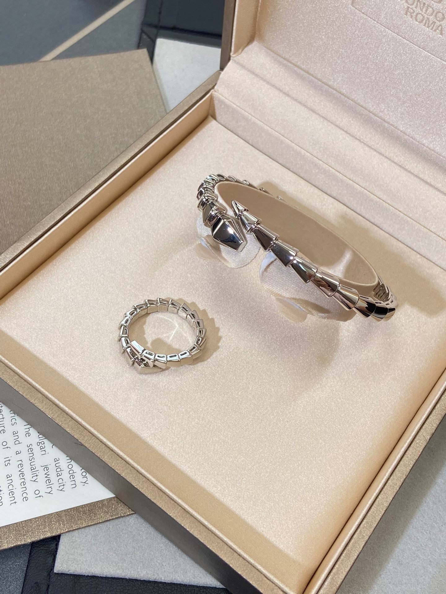 [Lumi Jewels]BRACELET ARGENT SERPENTI VIPER