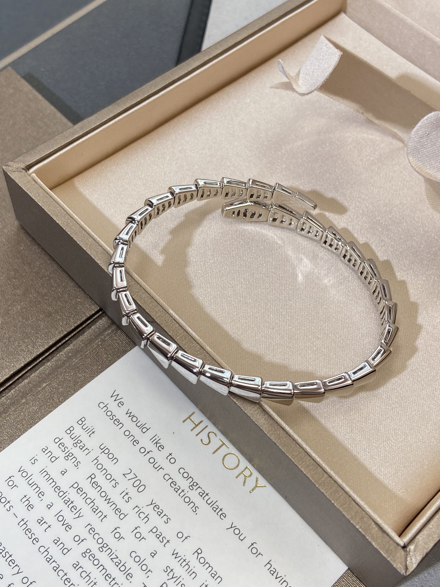 [Lumi Jewels]BRACELET ARGENT SERPENTI VIPER